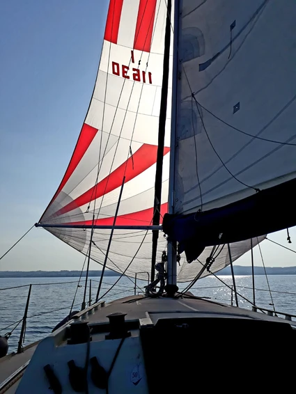 Uscita in barca a vela con skipper: Sirmione e il bacino di Desenzano 10